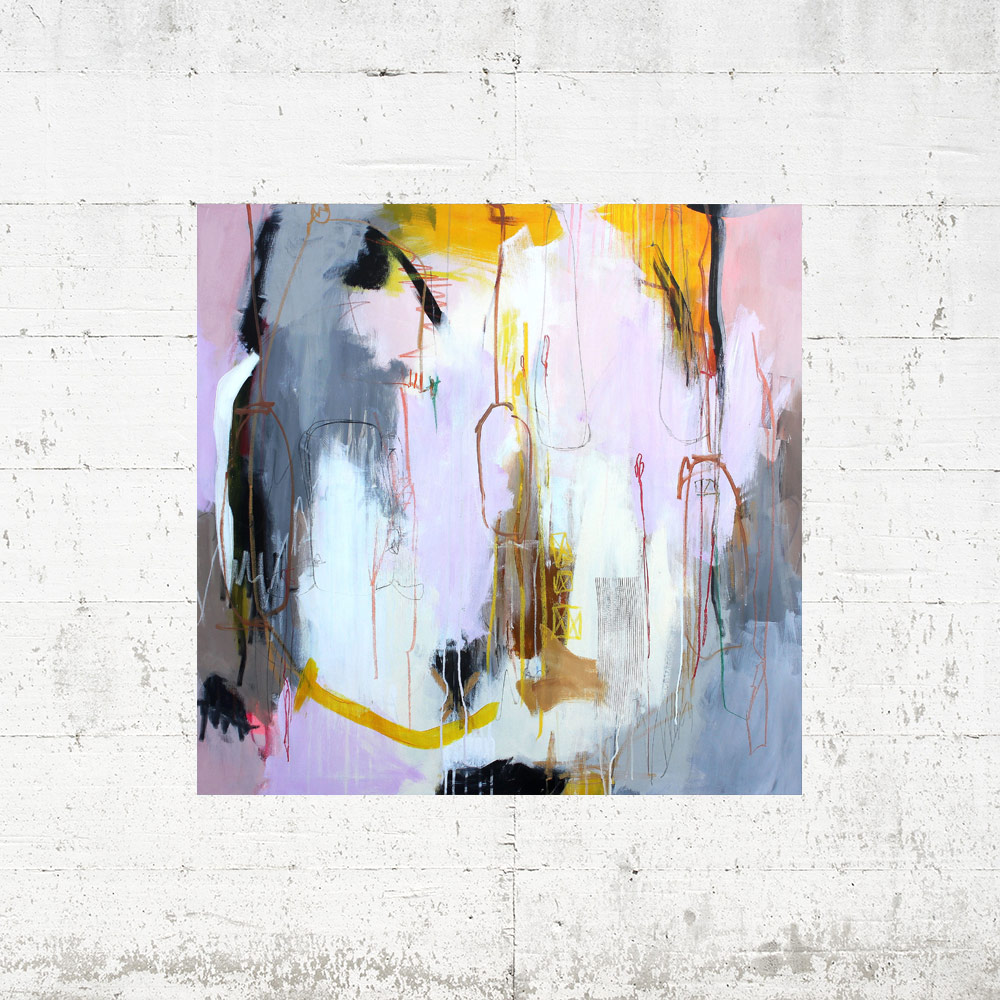 Abstrakt-maleri-sko-og-ko-100x100-betonvæg-web